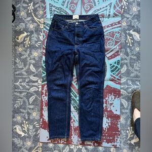 Sezane brut sexy jeans indigo size 28 EUC